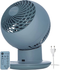 WooZoo SDC15T Luksus Ventilator | Mat blå